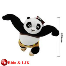 OEM soft ICTI juguete de peluche fábrica kungfu panda juguete de peluche